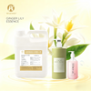 Bottle of premium white ginger lily fragrance oil for handmade soap and luxury candle making.
