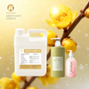 Bottle of premium wintersweet fragrance oil for handmade soap and luxury candle making.