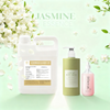 Pure jasmine fragrance oil bottle for luxury floral cosmetic and soap formulations