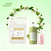 Pure jasmine fragrance oil bottle for luxury floral cosmetic and soap formulations