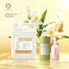 Bottle of premium white ginger lily fragrance oil for handmade soap and luxury candle making.