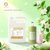 Pure jasmine fragrance oil bottle for luxury floral cosmetic and soap formulations
